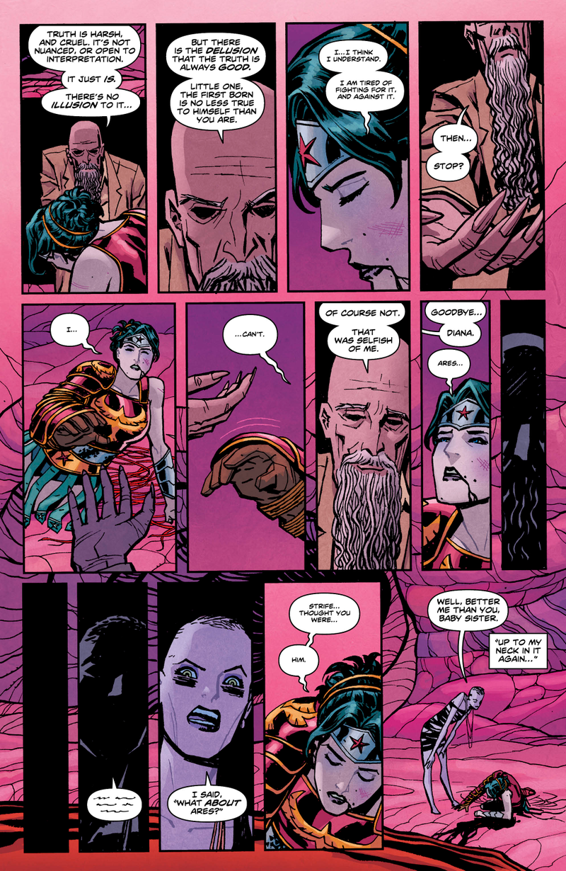 Illustration for article titled Exclusive DC preview: War rages in Azzarello and Chiang’s penultimate Wonder Woman